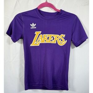 Adidas T Shirt Size Youth S LA Lakers Short Sleeve kobe bryant #24